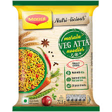 Maggi Nutri-Licious Masala Veg Atta Instant Noodles